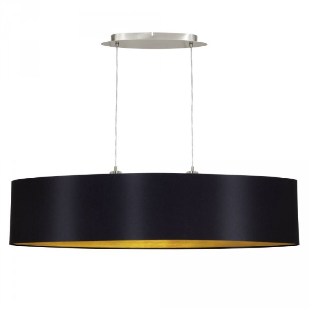 Eglo MASERLO Lámpara suspendida Níquel-mate, 2 luces main product photo