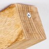 Barbengo Lámpara de Techo Madera clara, Blanca, 2 luces
