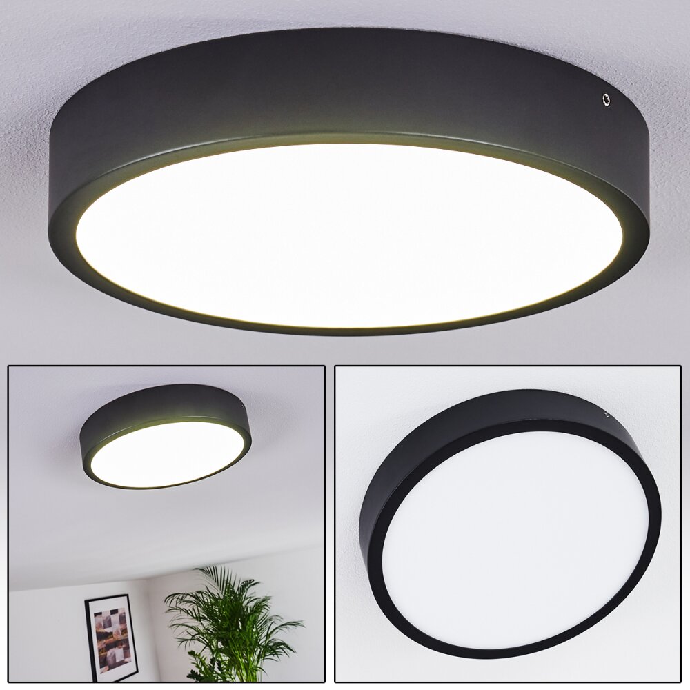 Kragos Lámpara de Techo LED Negro, 1 luz main product photo
