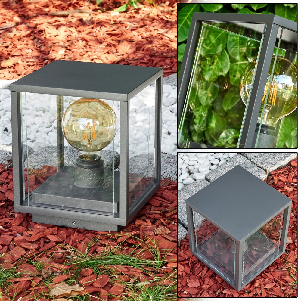 Poste de Jardín Wuorp Antracita, 1 luz main product photo