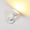 Polmak Foco de pared dorado, Blanca, 1 luz