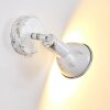 Polmak Foco de pared dorado, Blanca, 1 luz