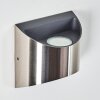 Vano Aplique para exterior LED Níquel-mate, 2 luces
