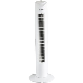 Globo Tower Ventilador Blanca