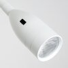 Alsea Lámpara de cama LED Blanca, 1 luz, Sensor de movimiento