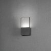 Konstsmide Matera Aplique para exterior LED Negro, 1 luz