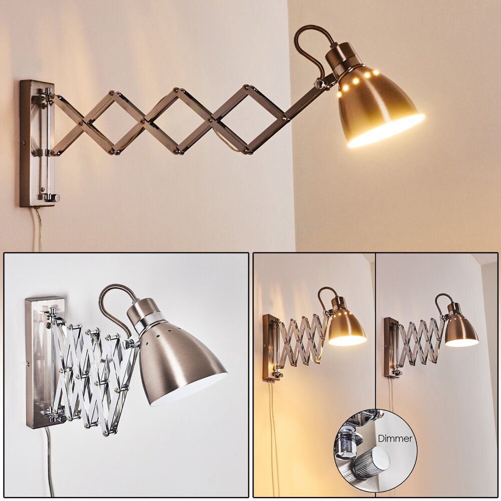 Stranderott Aplique Cromo, Acero inoxidable, 1 luz main product photo