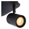 Foco de techo Lucide LENNERT LED Negro, 4 luces