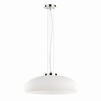 Ideal Lux ARIA Lámpara Colgante Blanca, 1 luz