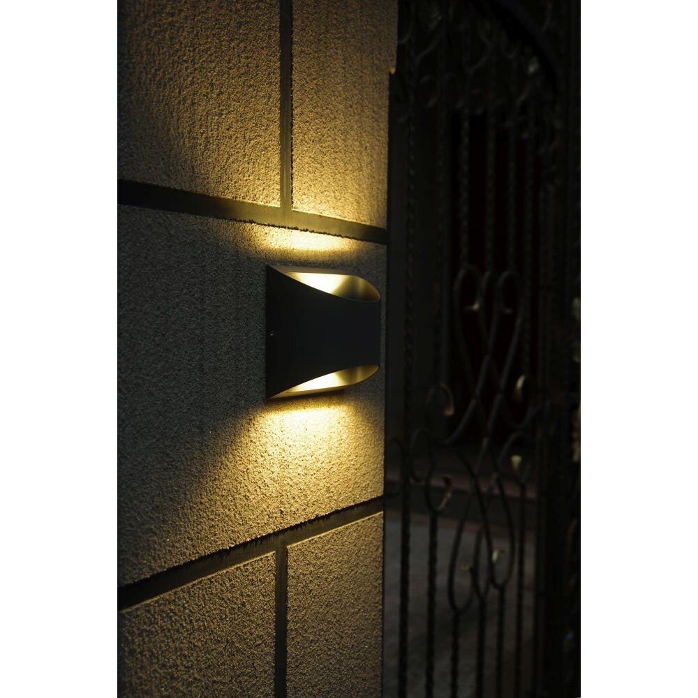 Lutec BONN Aplique LED Antracita, 2 luces main product photo