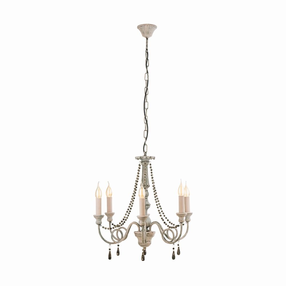 Eglo COLCHESTER Lámpara Colgante Beige, Gris, 6 luces main product photo