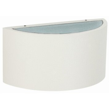 Albert 6147 Aplique para exterior Blanca, 1 luz