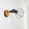 Sundsvall Aplique Madera oscura, Negro, 1 luz