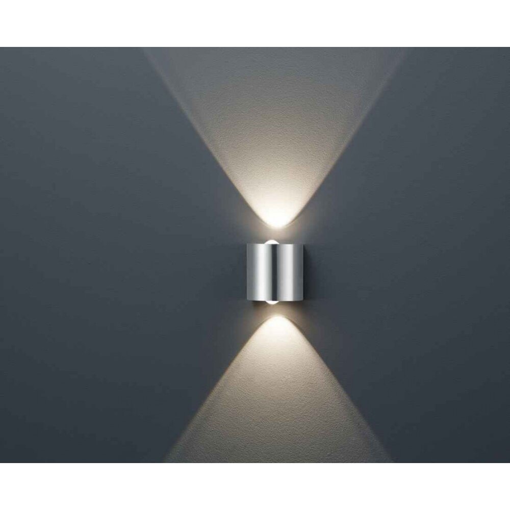 Trio WALES Aplique LED Níquel-mate, 2 luces main product photo
