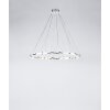 Serien Lighting ZOOM Lámpara de araña Acero inoxidable, 20 luces