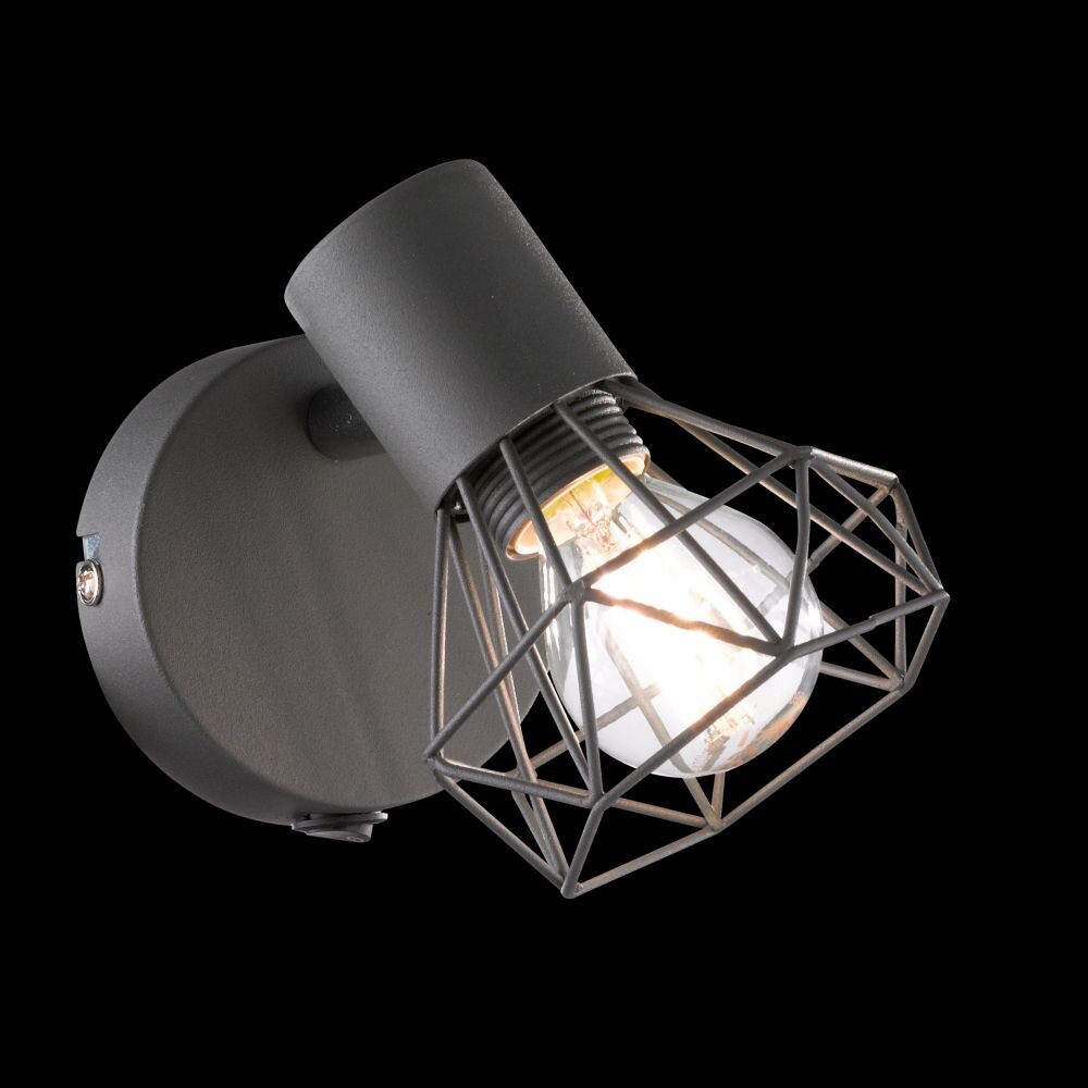Honsel Ran Foco de pared Gris, 1 luz main product photo