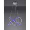 Reality Rubin Lámpara Colgante LED Aluminio, 1 luz, Mando a distancia, Cambia de color