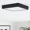 Kragos Lámpara de Techo LED Negro, Blanca, 1 luz