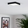 Kragos Lámpara de Techo LED Negro, Blanca, 1 luz