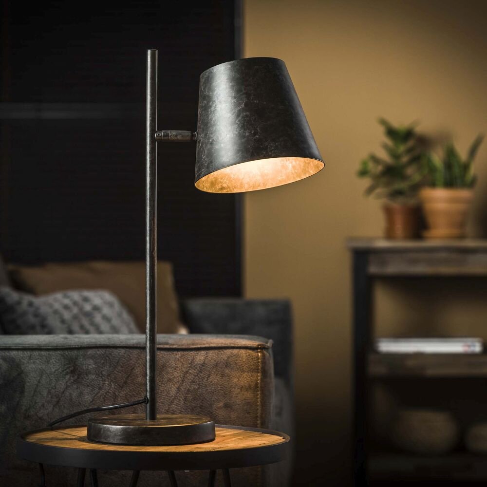 Dwingeloo Lámpara de Mesa Antracita, 1 luz main product photo