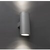 Faro Piston Aplique para exterior Gris, 2 luces