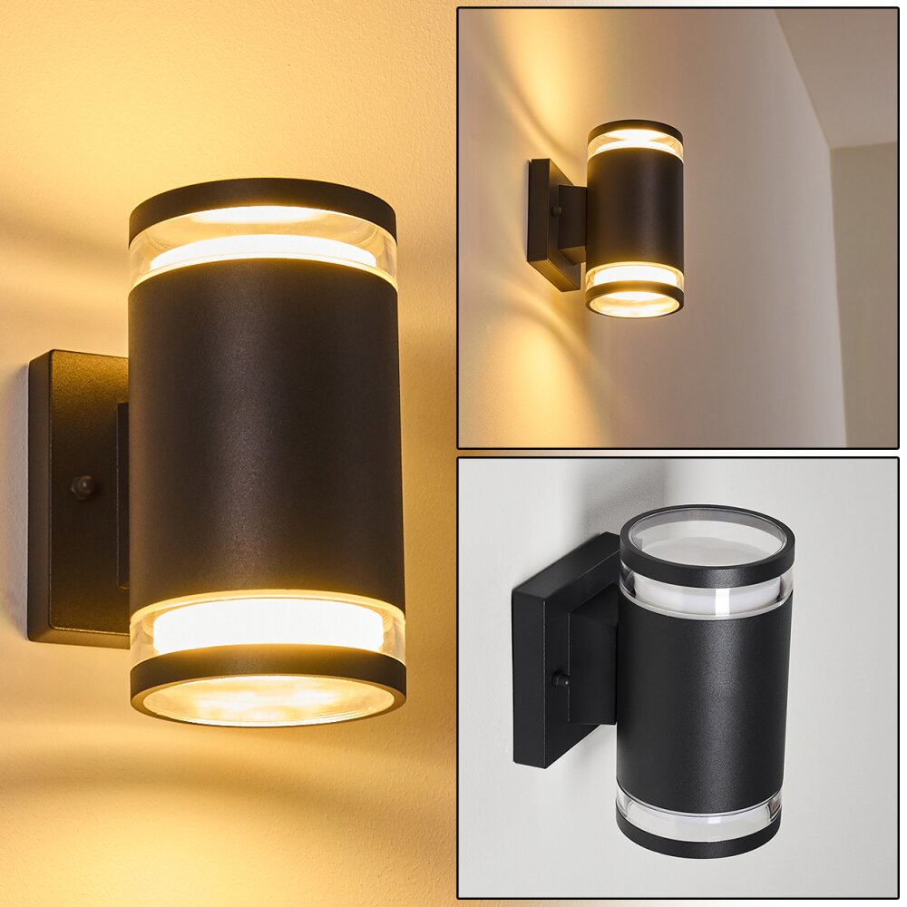 Macoupin Aplique para exterior Negro, 2 luces main product photo