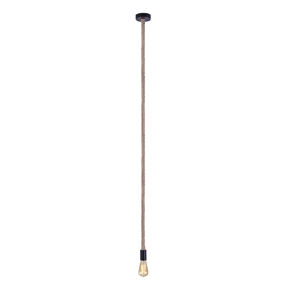 Globo ULLEU Lámpara Colgante Negro, 1 luz main product photo