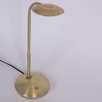 Steinhauer Zenith Lámpara de Mesa LED Latón, 1 luz