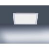 Leuchten Direkt FLAT Lámpara de Techo LED Plata, 1 luz, Mando a distancia
