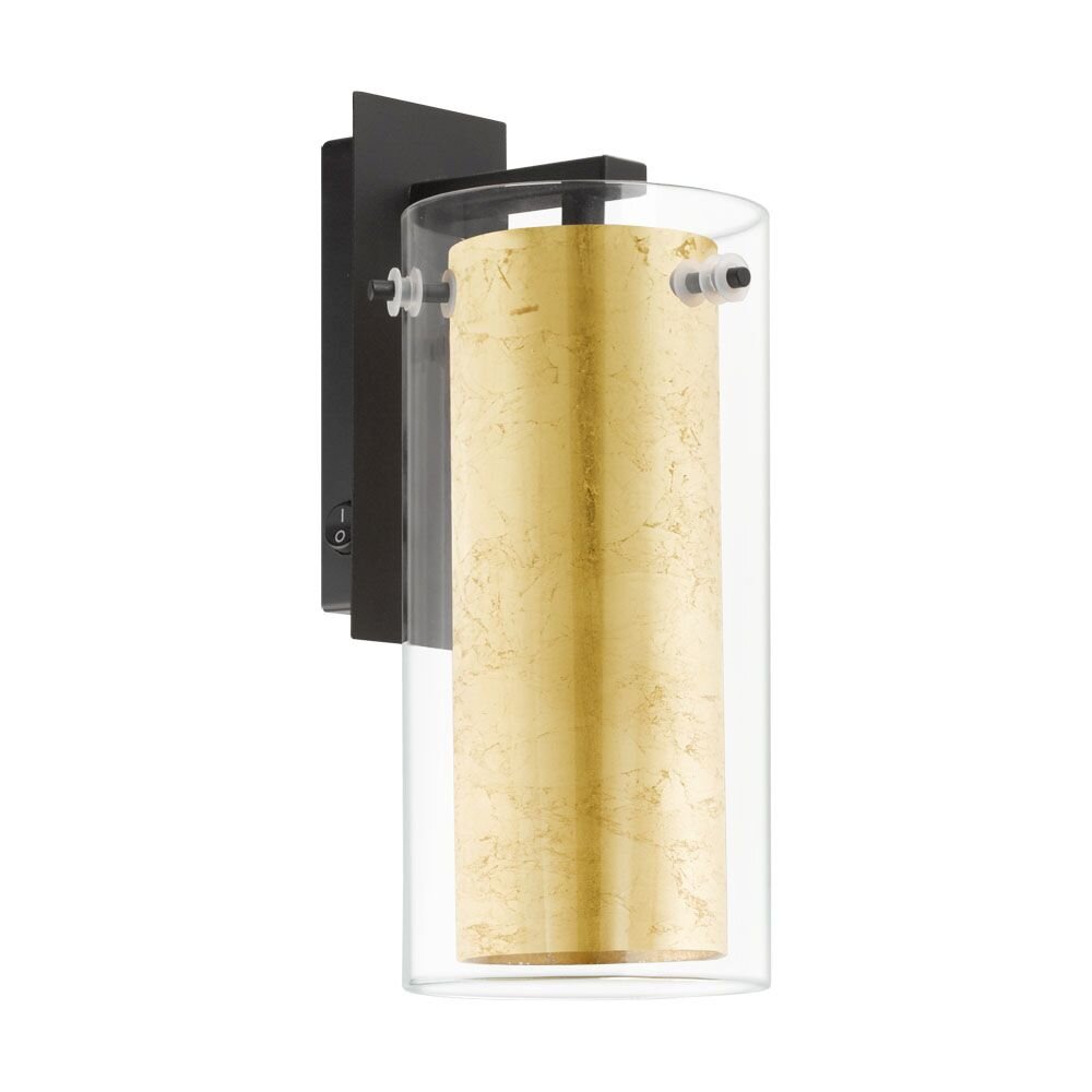Eglo PINTO GOLD Aplique Negro, 1 luz main product photo