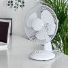 Sopot Ventilador de mesa Cromo, Blanca