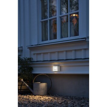 Konstsmide CHIERI Aplique para exterior LED Antracita, 14 luces