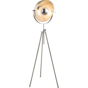 Globo NOSY Lámpara de Pie Níquel-mate, 1 luz