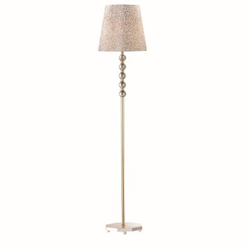 Ideal Lux QUEEN Lámpara de Pie dorado, Transparente, claro, 1 luz