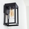 Baoshan Aplique para exterior Negro, 1 luz