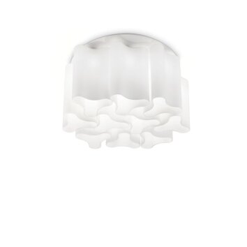 Ideal Lux COMPO Lámpara de Techo Blanca, 10 luces