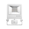 LEDVANCE POLYBAR Aplique para exterior Blanca, 1 luz, Sensor de movimiento