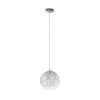 Eglo VALENCA Lámpara Colgante LED Cromo, 1 luz