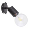 Globo HERMINE Proyector Negro, 1 luz