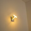 Sakami Aplique LED Níquel-mate, 2 luces