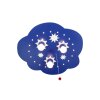Elobra STERNENWOLKE Aplique Azul, 3 luces