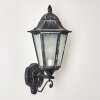 Lignac Aplique para exterior Negro, Plata, 1 luz