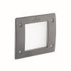 Ideal Lux LETI Aplique para exterior Gris, 1 luz