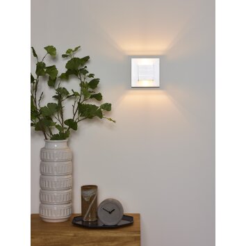 Lucide BOK Aplique Cromo, Acero inoxidable, 1 luz Lucide BOK Aplique Cromo, Acero inoxidable, 1 luz
