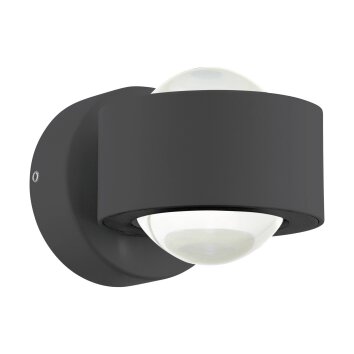 Eglo TREVIOLO Aplique LED Antracita, 2 luces