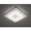 Trio Samurai Lámpara de techo LED Blanca, 1 luz, Mando a distancia