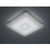 Trio Samurai Lámpara de techo LED Blanca, 1 luz, Mando a distancia