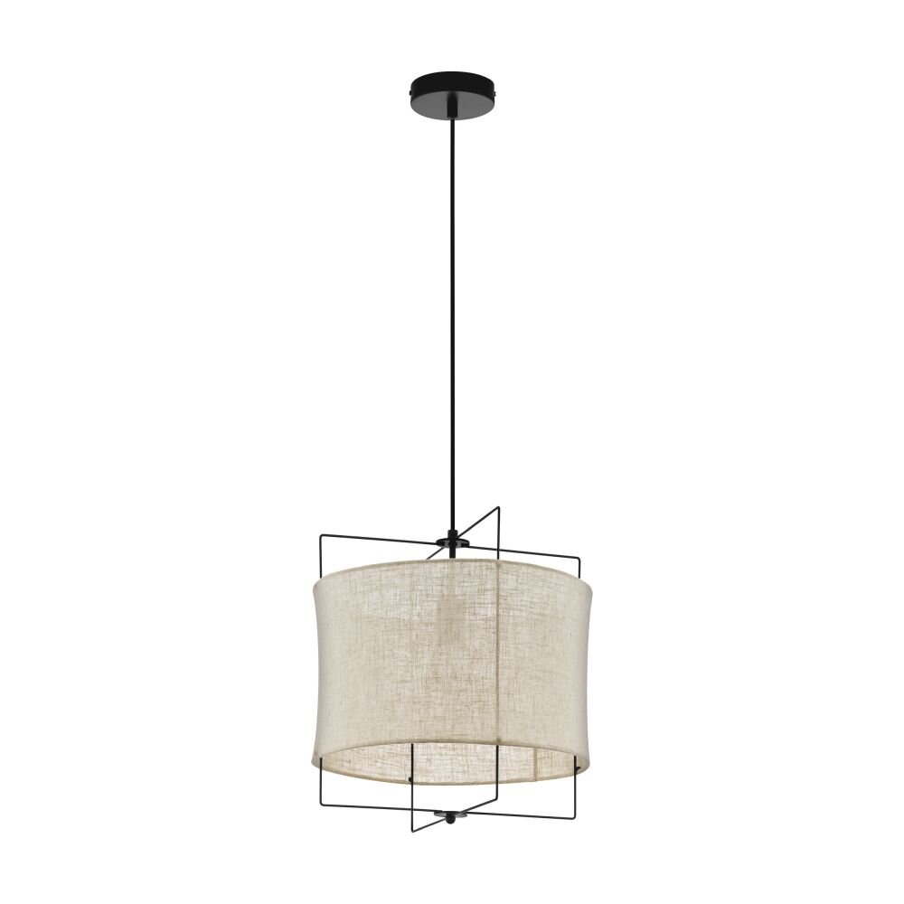EGLO BRIDEKIRK Lámpara Colgante Negro, 1 luz main product photo