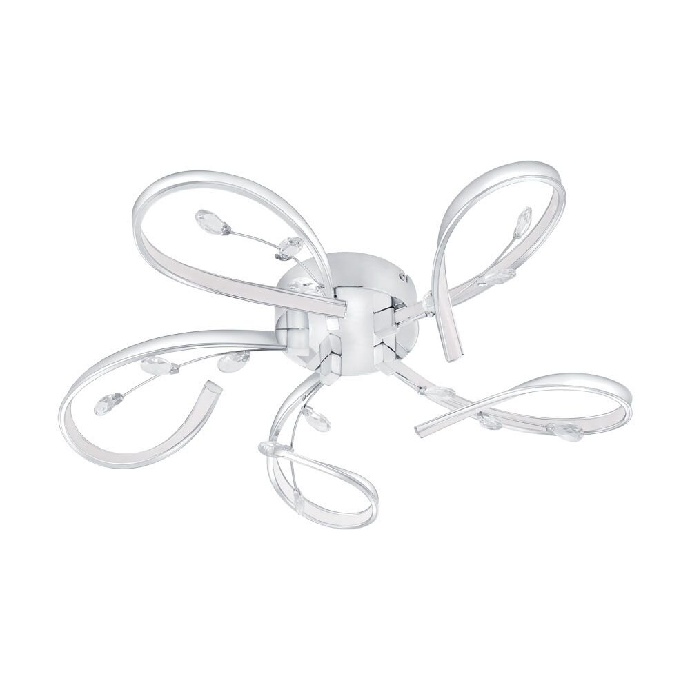 Eglo VALLEMARE Lámpara de Techo LED Cromo, 5 luces main product photo