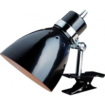 Steinhauer SPRING Lámpara con pinza Negro, 1 luz